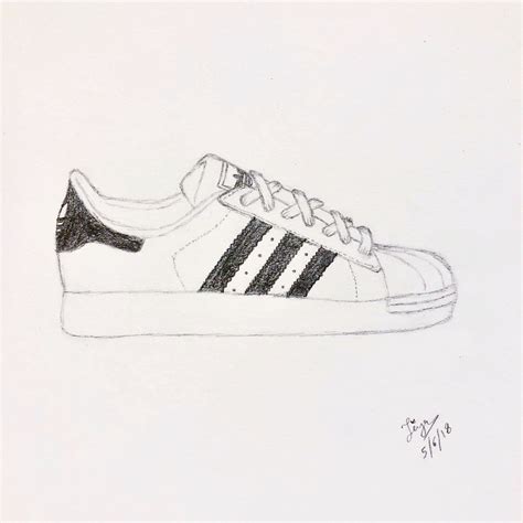 adidas schuh zeichnung|Adidas shoes drawing guide.